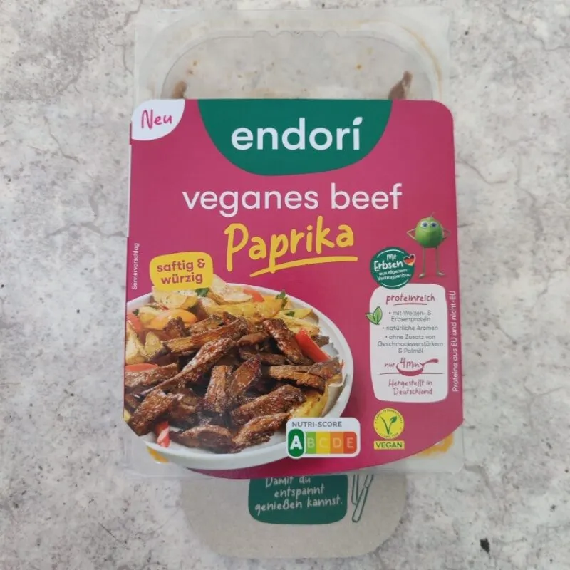 Veganes Beef Paprika