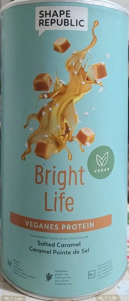 Bright life - 11 vegans protein salted caramel