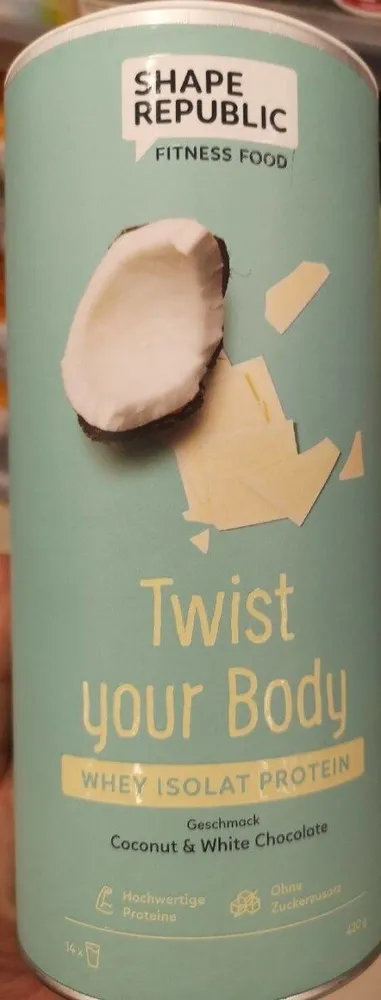 Whey isolat protein - Coconut & White chocolate