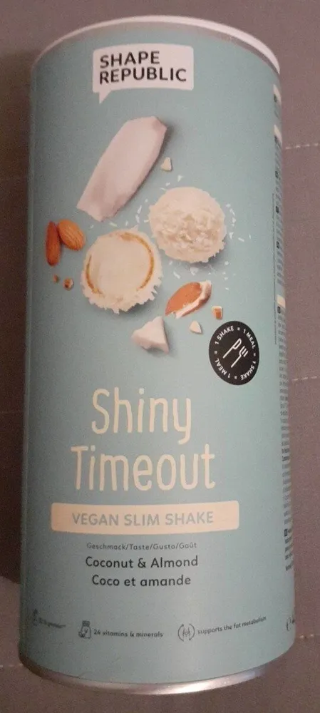 Shiny timeout coconut et almond