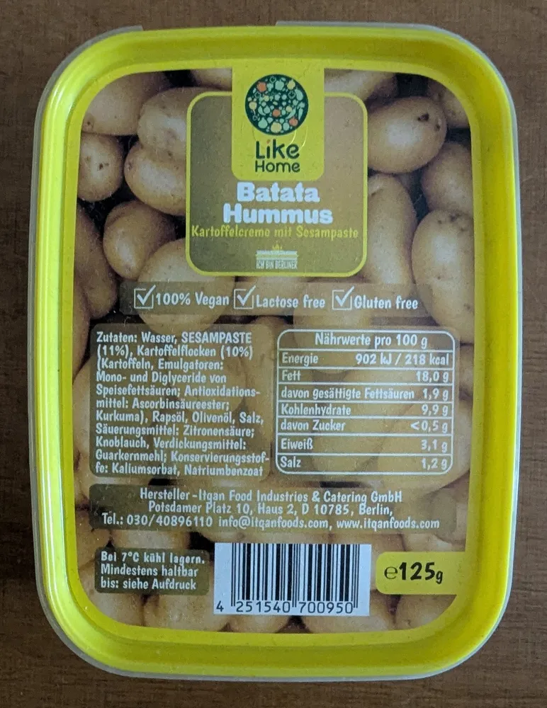 Batata Hummus