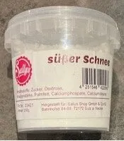 süßer Schnee