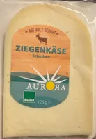 Ziegenkäse in Scheiben