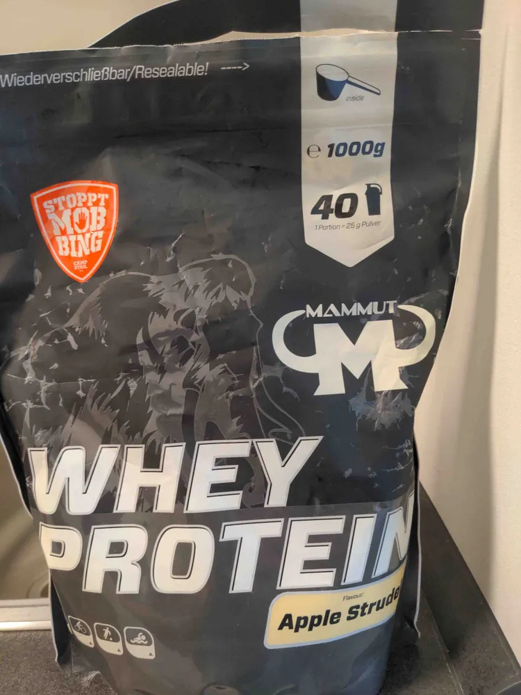 Whey Protein Apple Strudel
