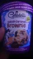 Salted caramel brownie
