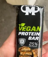 Vegan protein bar chunky peanut caramel