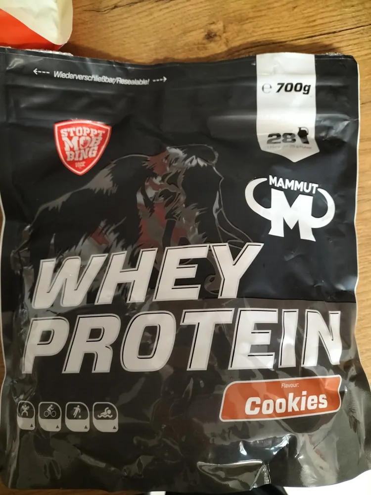 Whey protein cookies