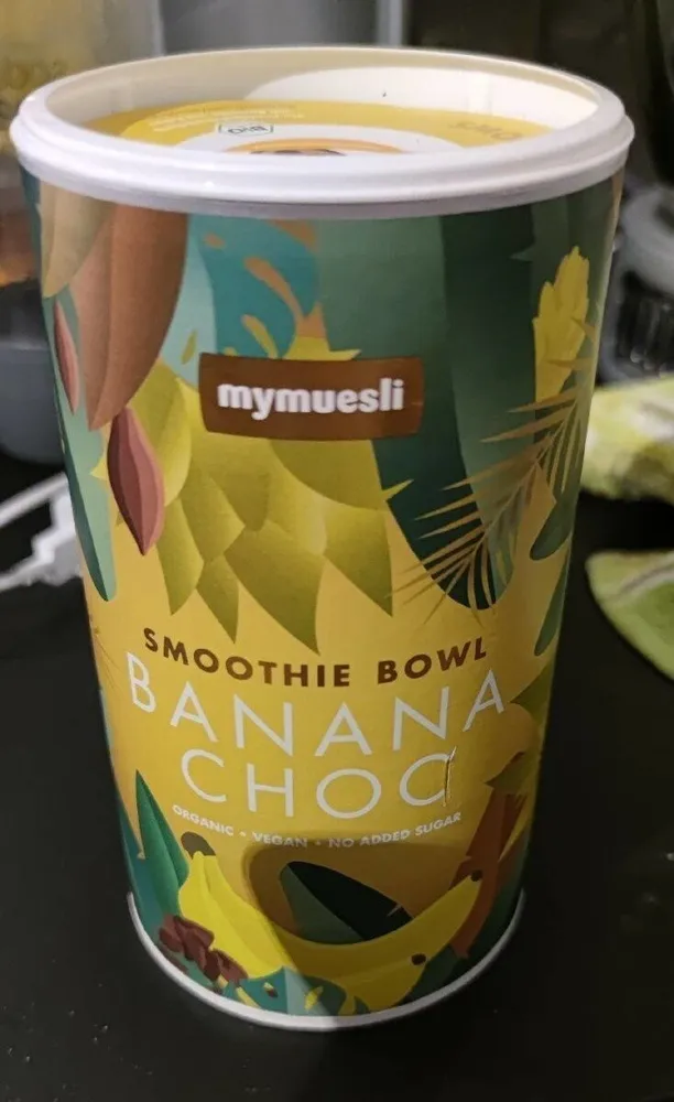 Smoothie bowl banana choc