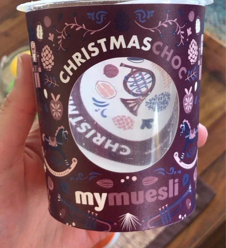 My muesli Christmaschoc