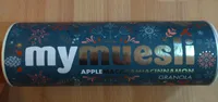 Müsli apple macadamia cinnamon granola
