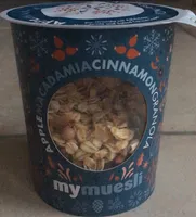Apple macadamia cinnamon granola