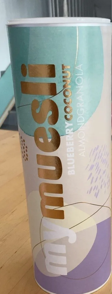 My muesli blueberry coconut