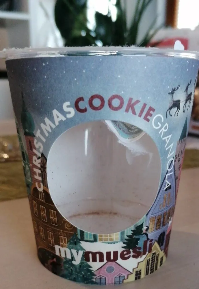 Christmas cookie granola