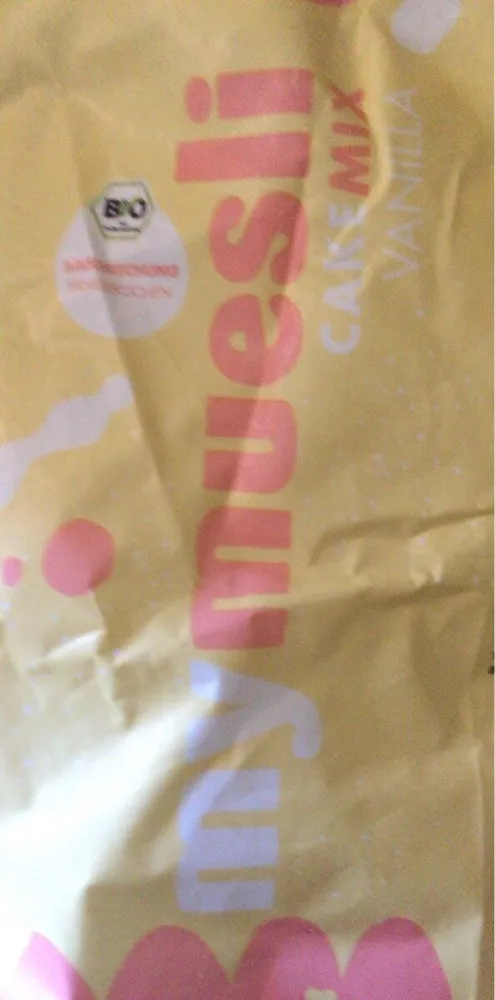 My muesli  cake mix vanille