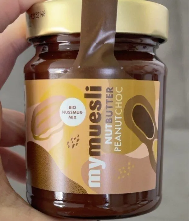 BIO NUSSMUS- MIX mymuesli NUTBUTTER PEANUTCHOC