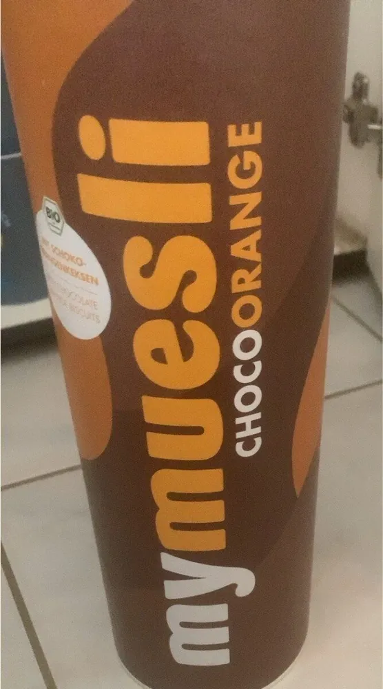 Muesli chocolat orange