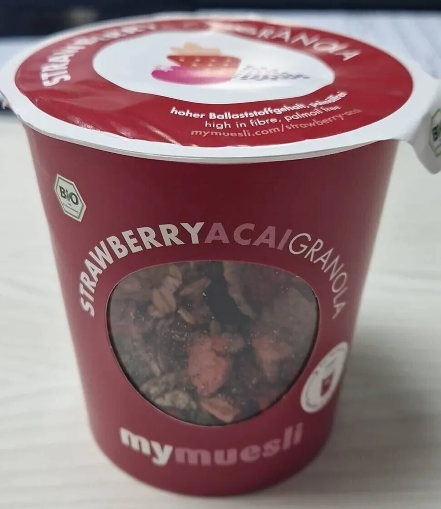 Strawberry Acai granola