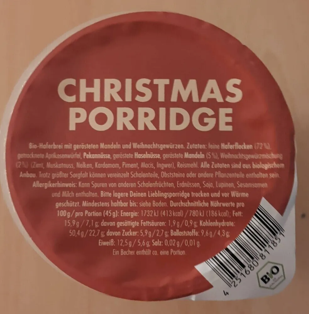 Christmas Porridge