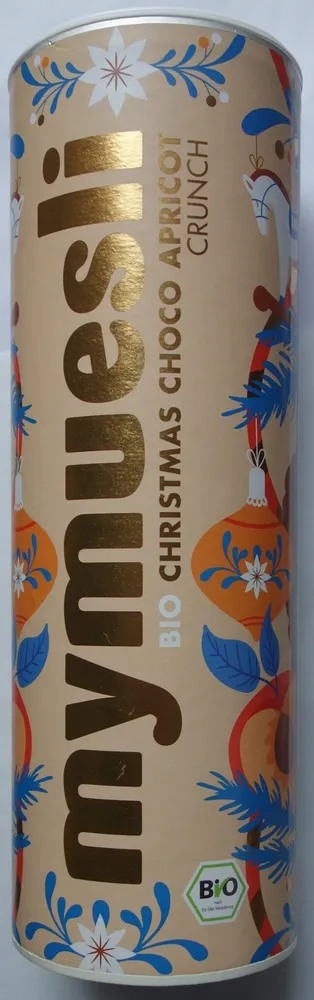 bio christmas choco crunch apricot
