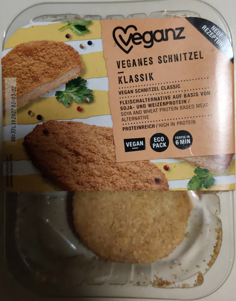 Veganes Schnitzel Klassik