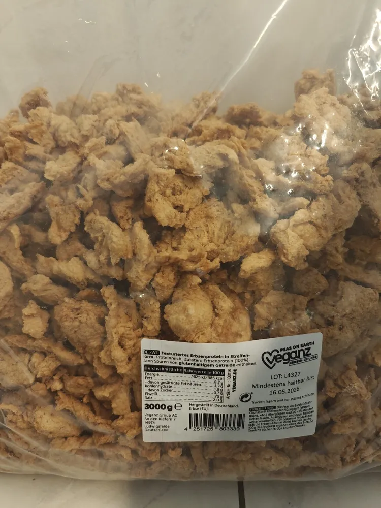 Erbsen-Chunks