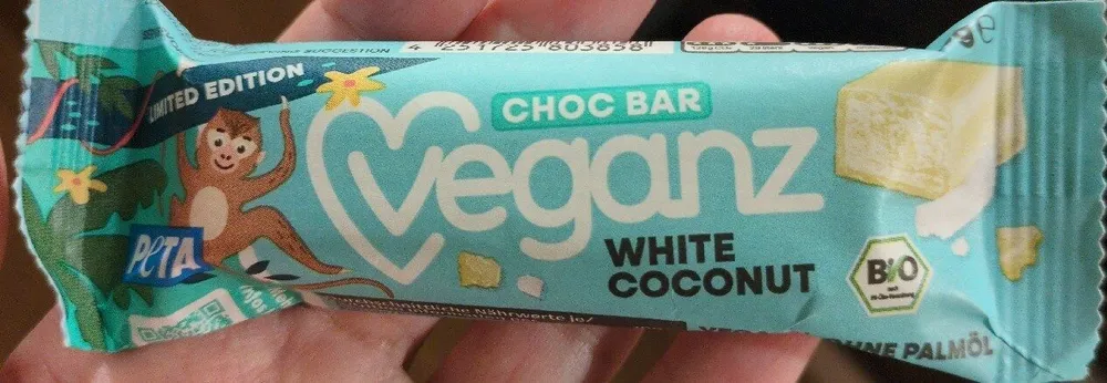 Choc Bar White Coconut