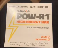 ration1 Energieriegel veagn/laktosefrei