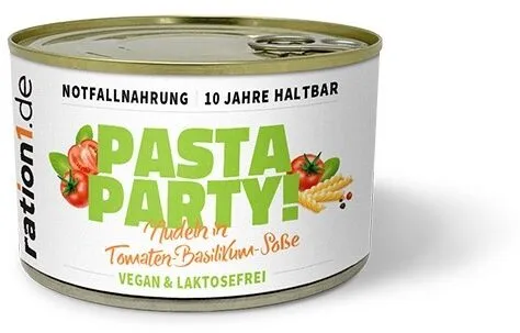 Nudeln mit Tomaten Basilikum Soße