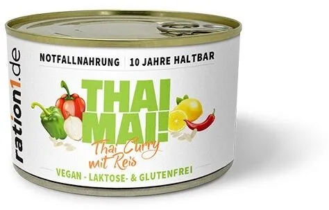 Thai Curry mit Reis