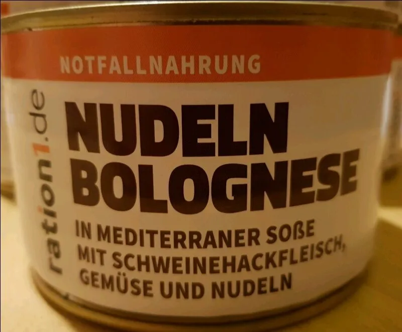 Nudeln Bolognese