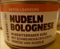 Nudeln Bolognese
