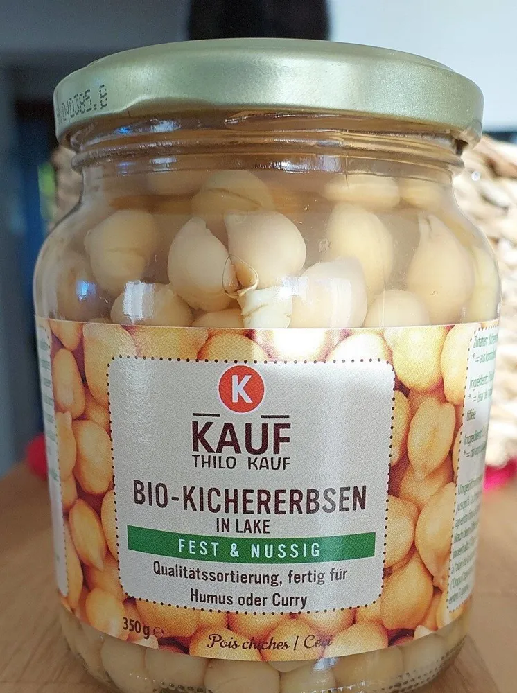 Bio kichererbsen