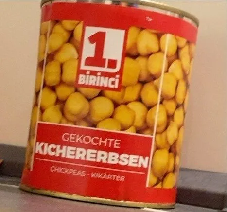 Gekochte Kichererbsen