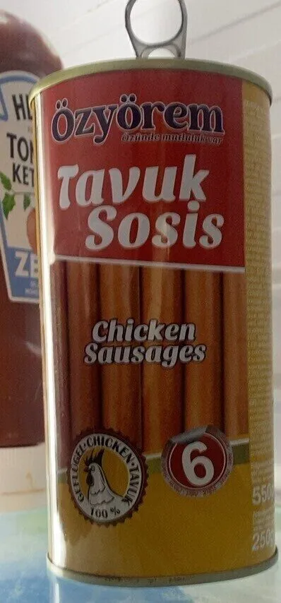 Tavuk sosis