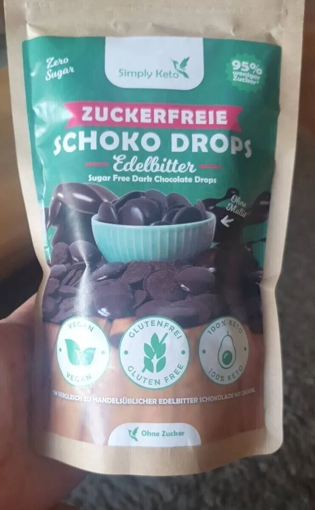 Schoko Drops Edelbitter