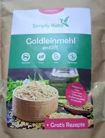 Goldleinmehl, entölt