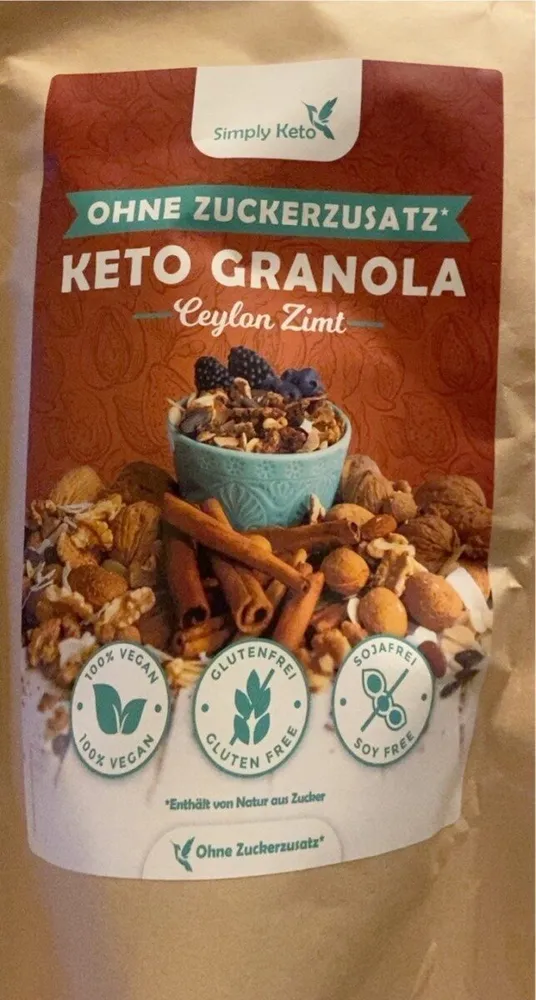 Keto granola