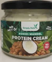 Kokos Mandela proteine crema