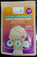 Keto Eispulver Salted Caramel
