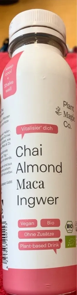 Chai Almond Maca Ingwer