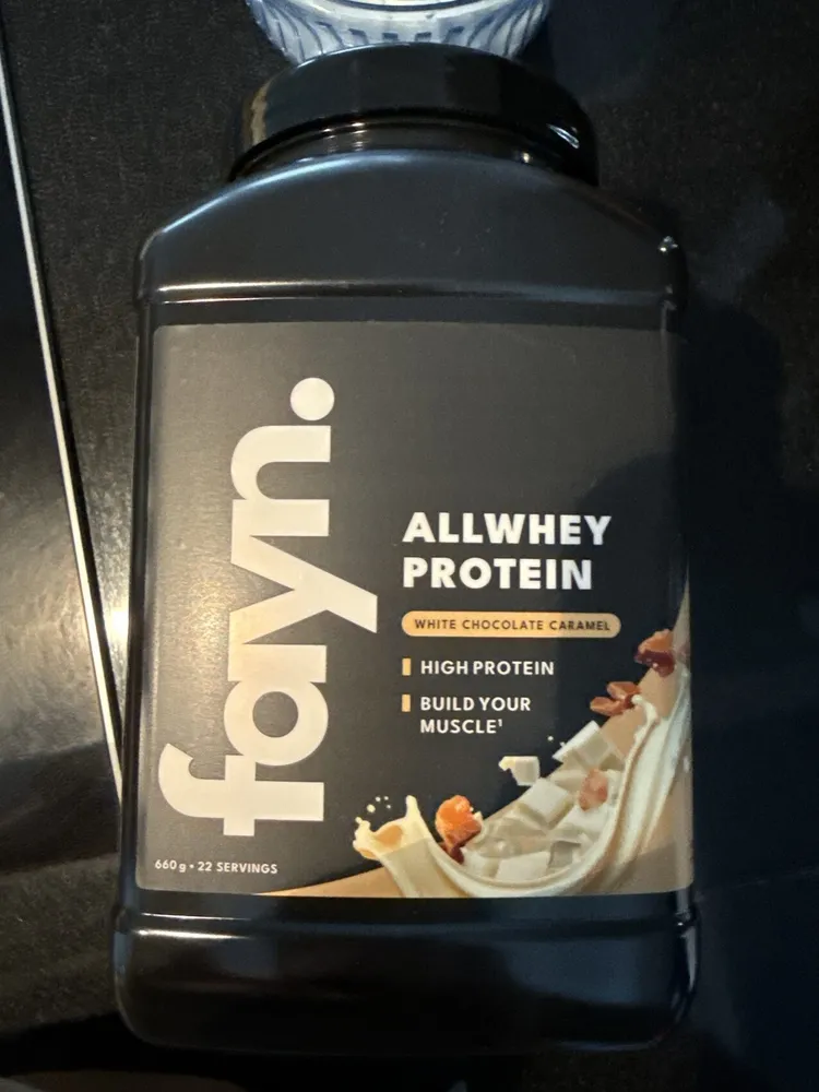 Allwhey Protein White Chocolate Caramel