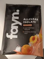 Allclear Isolate Peach Ice Tea