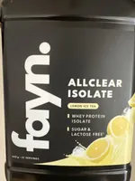 Allclear Whey Isolator