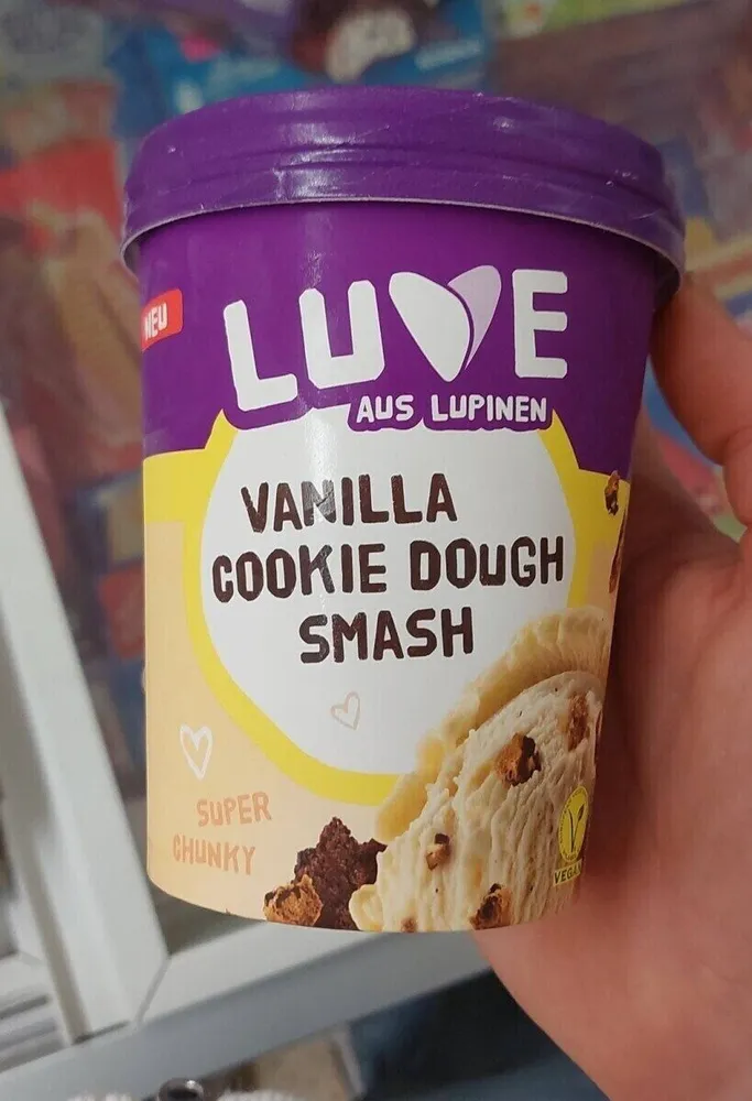 Vanilla cookie dough smash