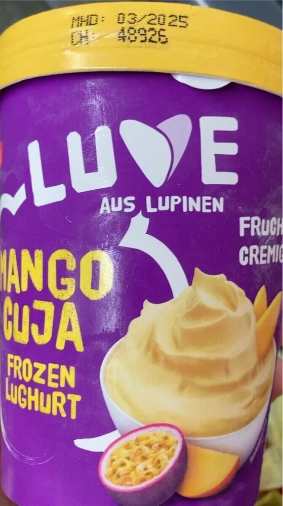 Mango cuja frozen lughurt