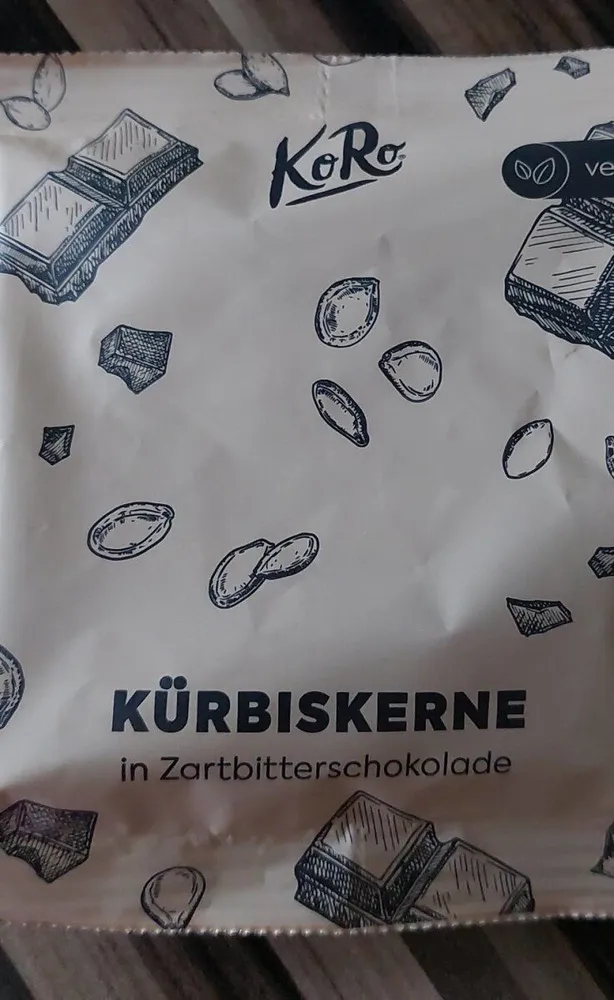 Kürbiskerne in Zartbitterschokolade