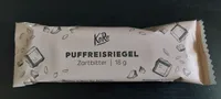 Puffreisriegel Zartbitter