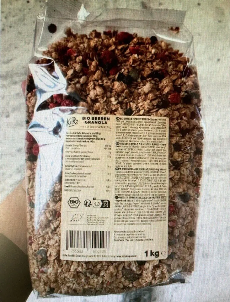 Bio Beeren Granola