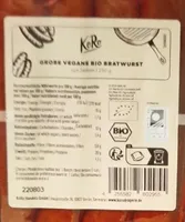 Saucisse seitan