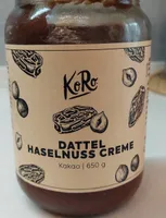 Datteri Haselnuss creme Kakao